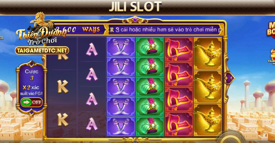 Giao diện game Nổ Hũ Thần Đèn tại TDTC